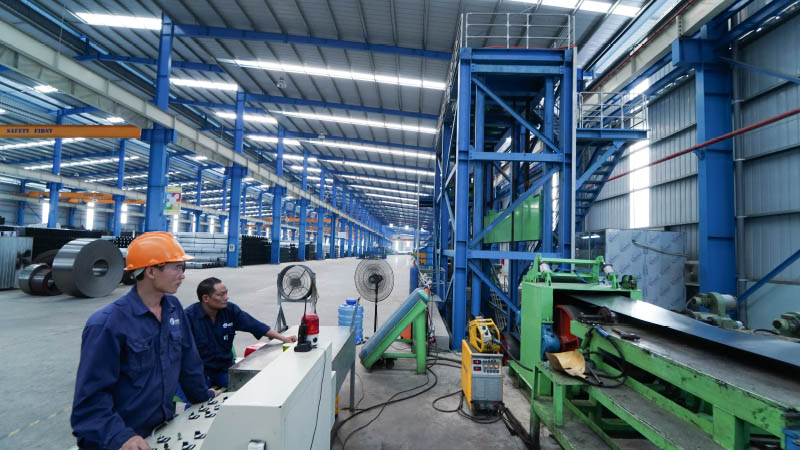 Nhà máy | MINH PHÚ STEEL